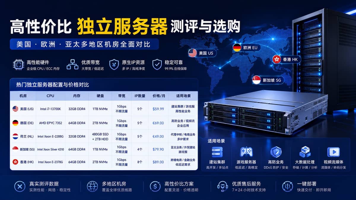 独立服务器专题