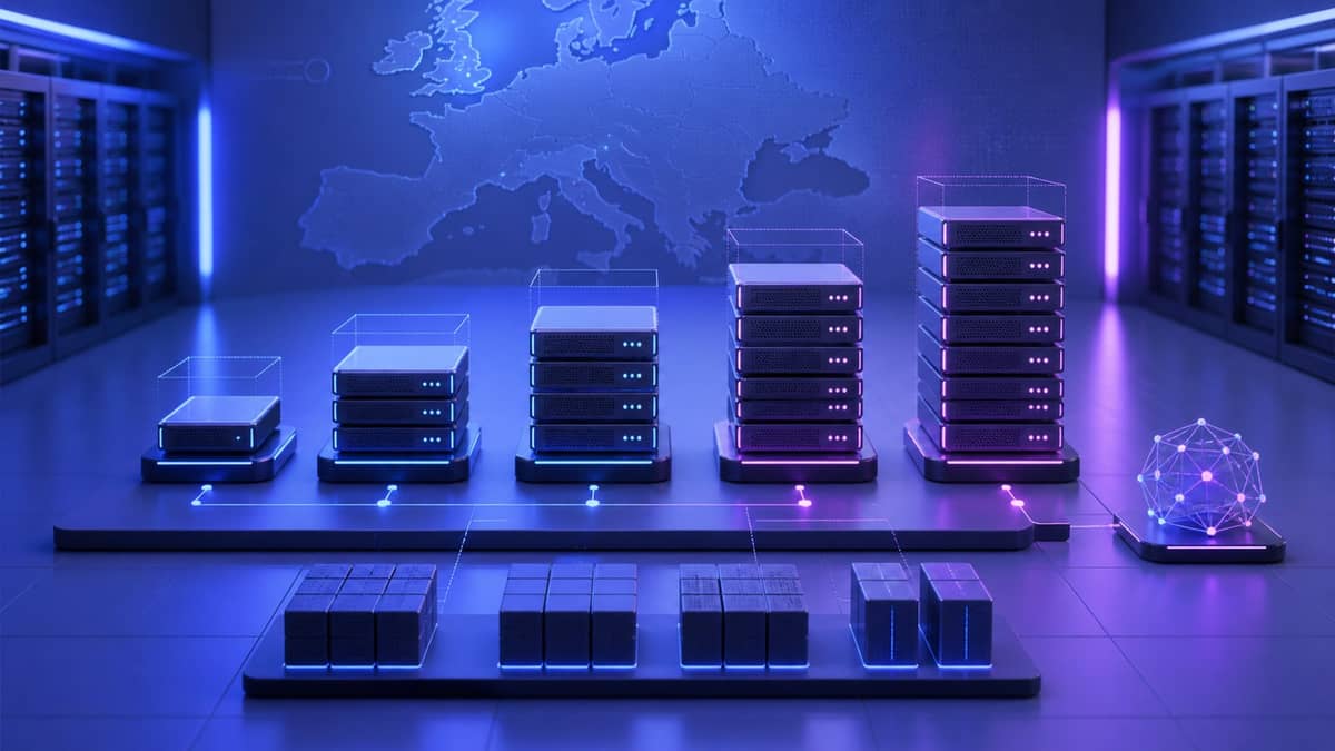 依据 Scaleway 官方资料梳理开发、通用、计算优化与内存优化实例，以及停止、归档、删除时计算、存储和 Flexi…