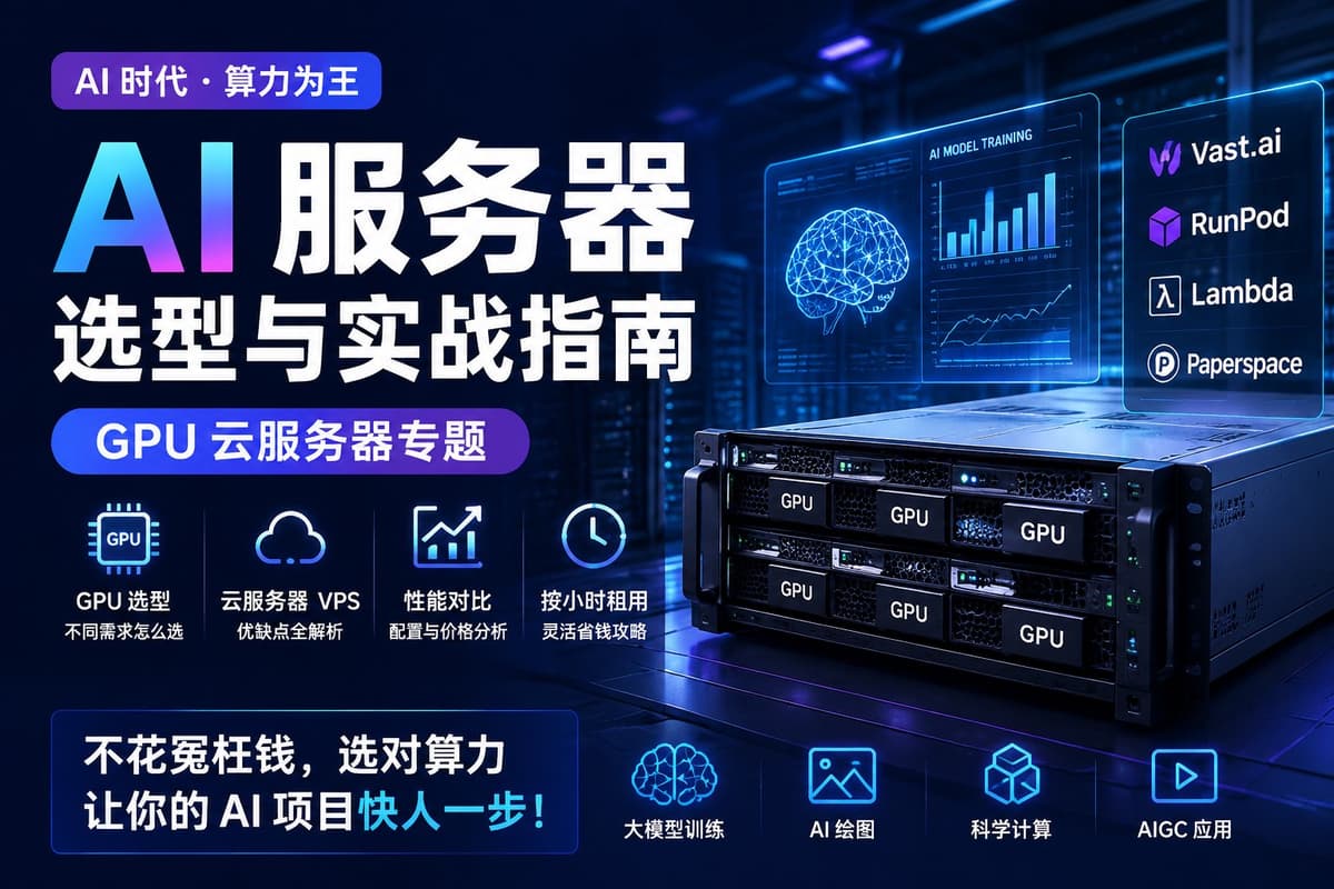 AI算力服务器选型与实战指南（GPU云服务器专题）