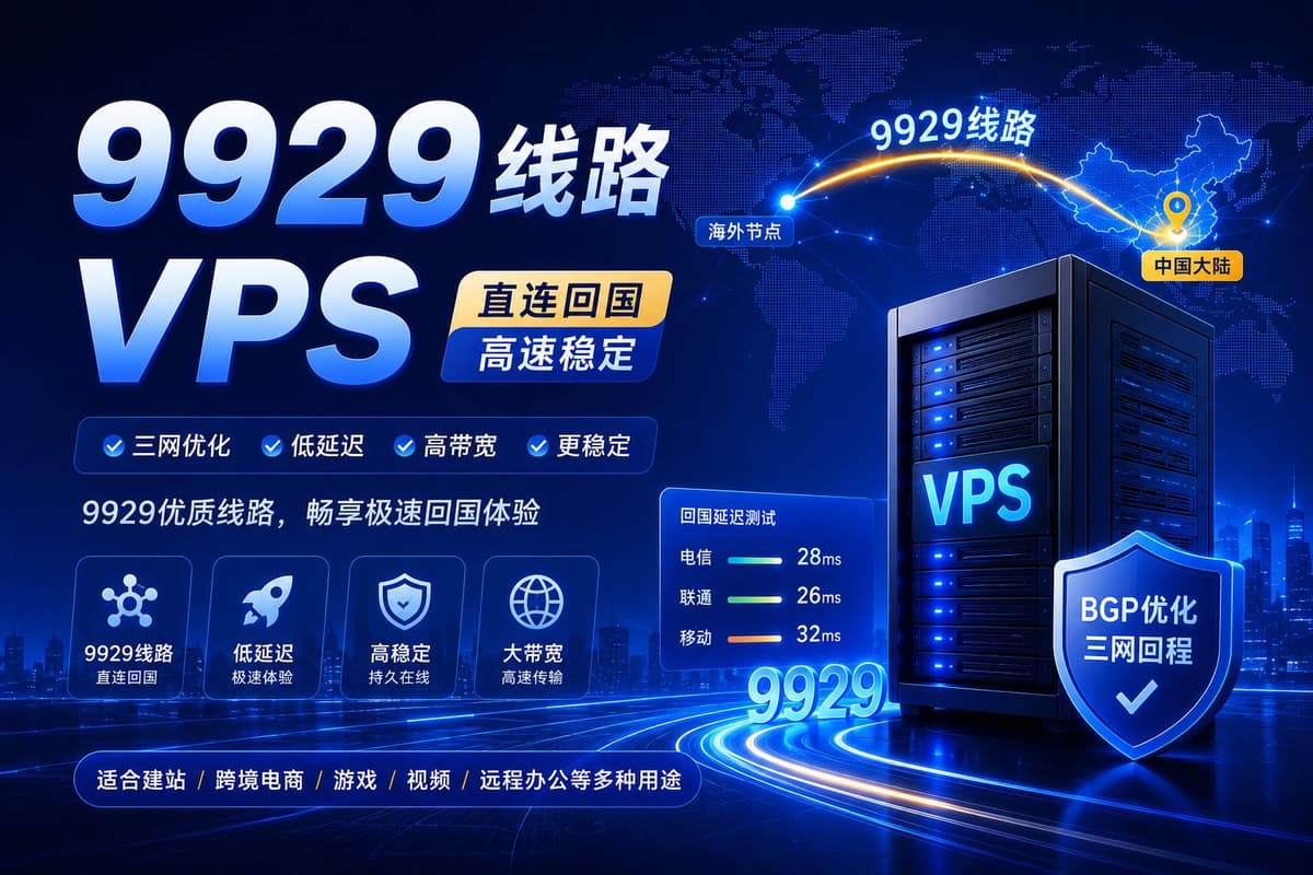 9929线路VPS