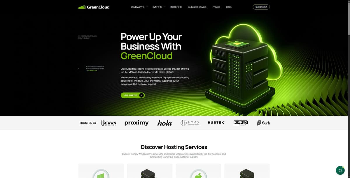 GreenCloud 是成立于 2013 年的海外主机商，提供 VPS、VDS、Windows VPS、Mac Min…