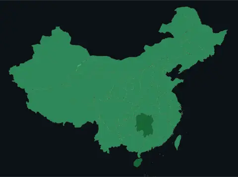 中国大陆三网（电信/联通/移动）延迟热力图预览
