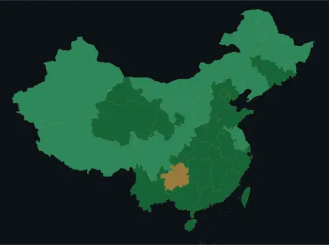 中国大陆三网（电信/联通/移动）延迟热力图预览