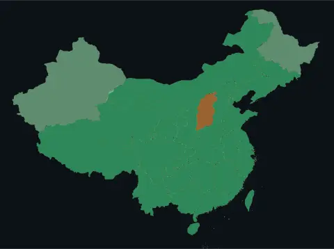 中国大陆三网（电信/联通/移动）延迟热力图预览